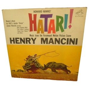 Henry Mancini (1924-1994) Hatari! (Music From The Motion Picture Score), 1962 LP